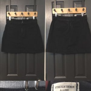 Madewell Denim Mini Skirt